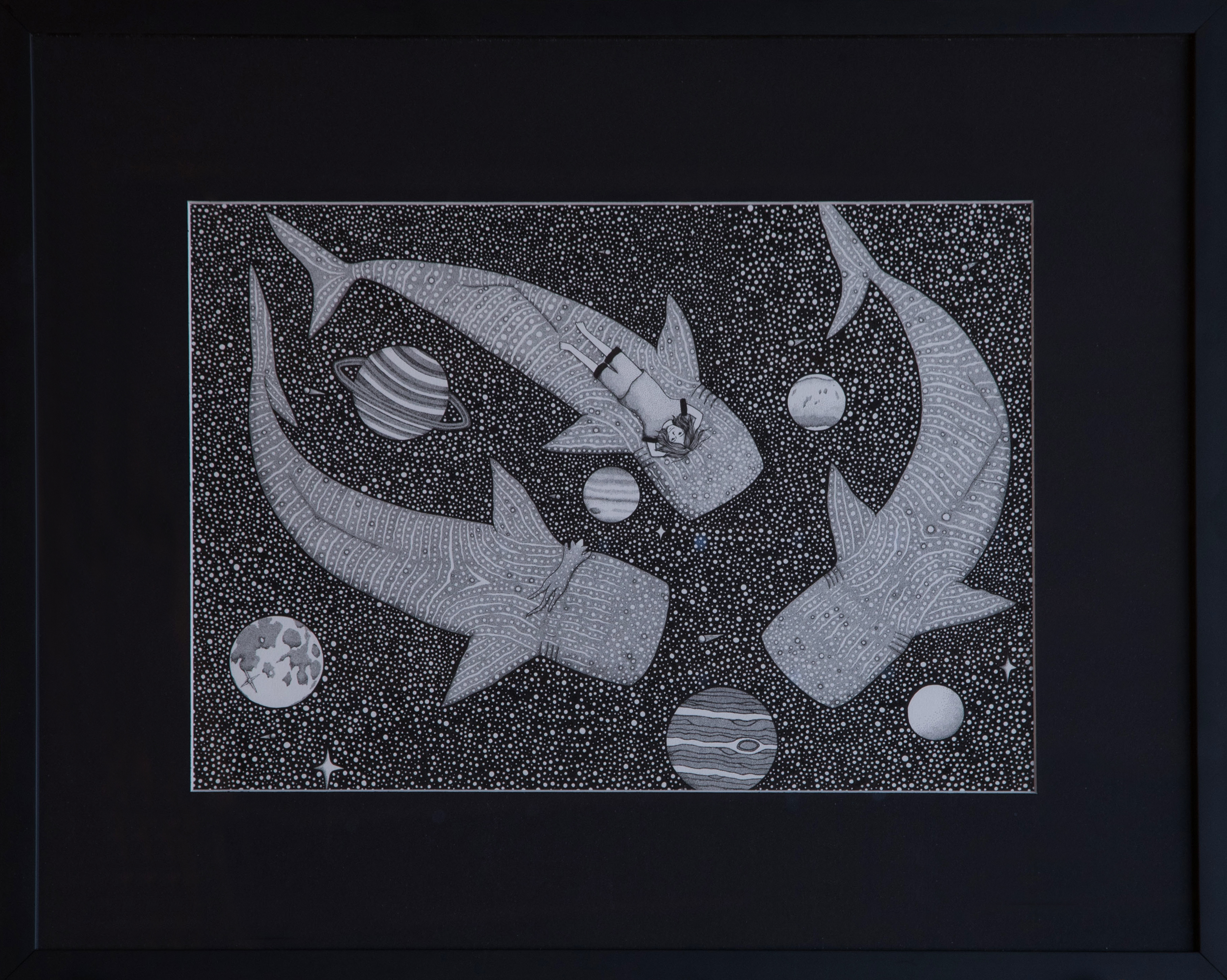 Image of winning artwork: Child in the Wild - Stargazer by Kayla McMillan